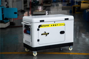 室内用8kw静音汽油发电机